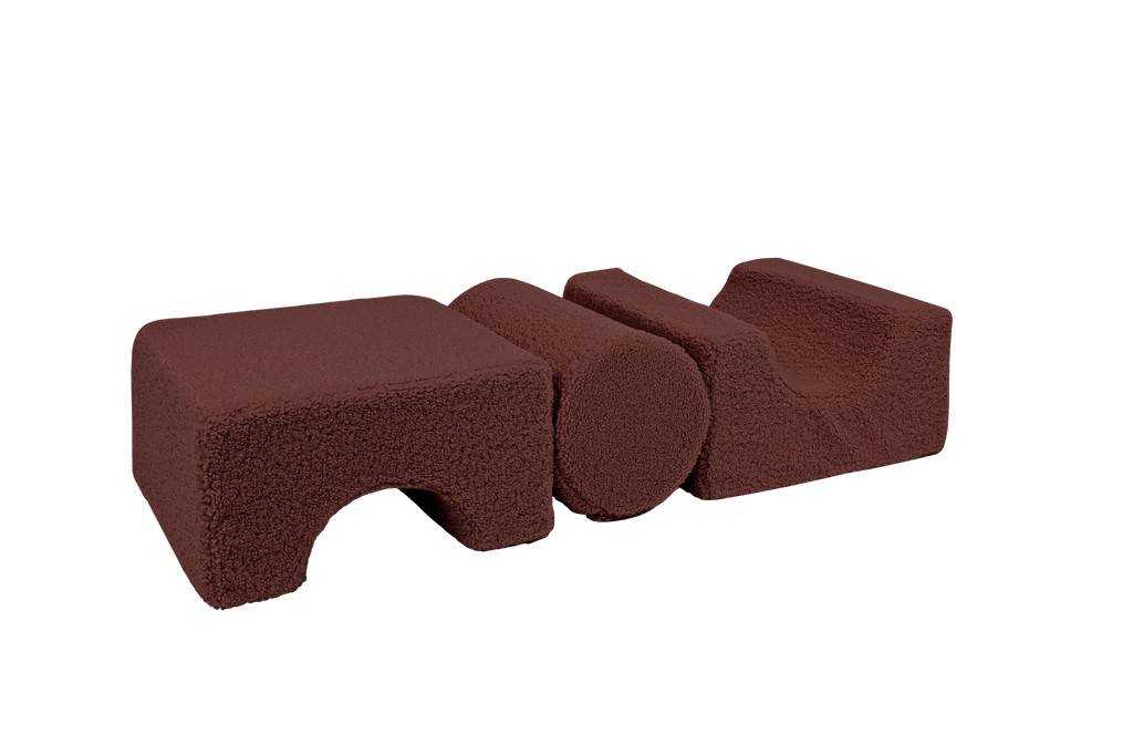 MeowBaby® Bearly Vormenset met 3 Elementen - Bruin-mercibeaucoupp.eu