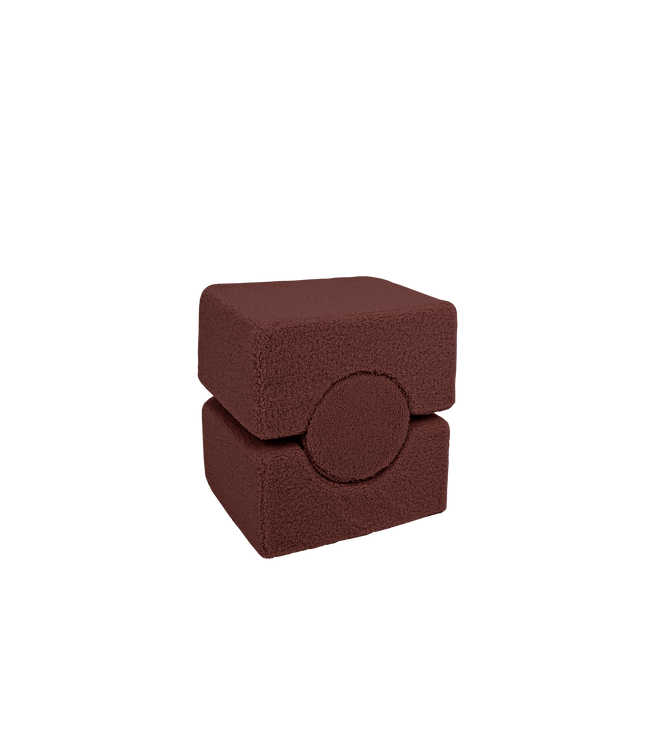 MeowBaby® Bearly Shape Set with 3 Elements - Brown