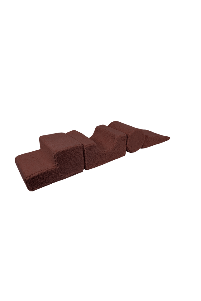 MeowBaby® Bearly Vormenset met 4 Elementen - Bruin-mercibeaucoupp.eu