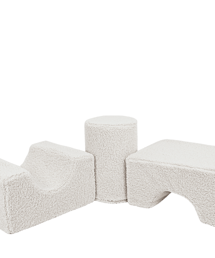 MeowBaby® berenvorm set met 3 elementen - ecru-mercibeaucoupp.eu