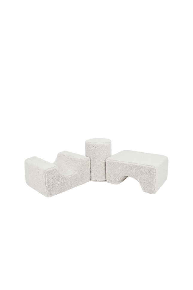 MeowBaby® berenvorm set met 3 elementen - ecru-mercibeaucoupp.eu