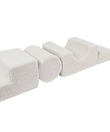 MeowBaby® beer vorm set met 4 elementen - Ecru-mercibeaucoupp.eu