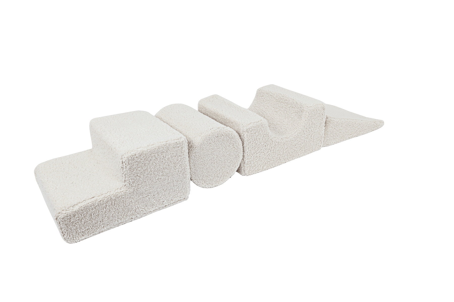 MeowBaby® beer vorm set met 4 elementen - Ecru-mercibeaucoupp.eu