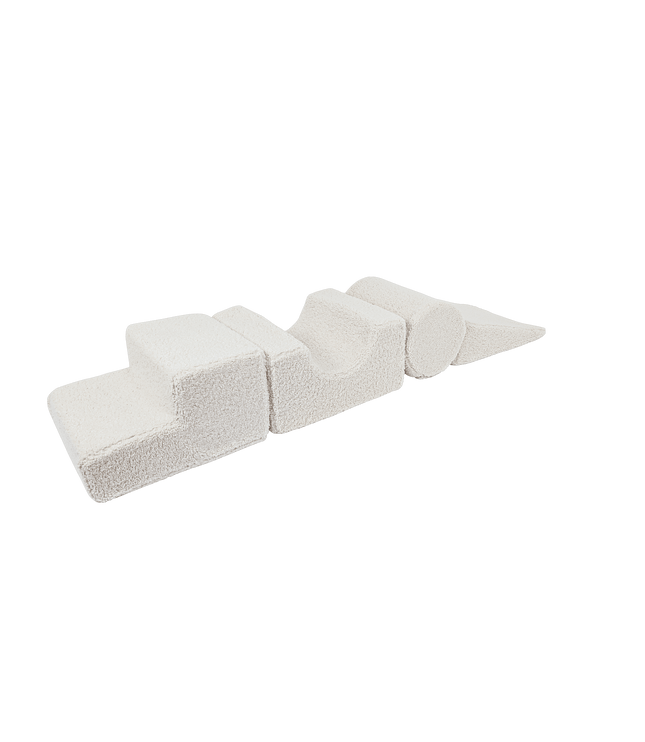 MeowBaby® Bearly Shape Set with 4 Elements - Ecru