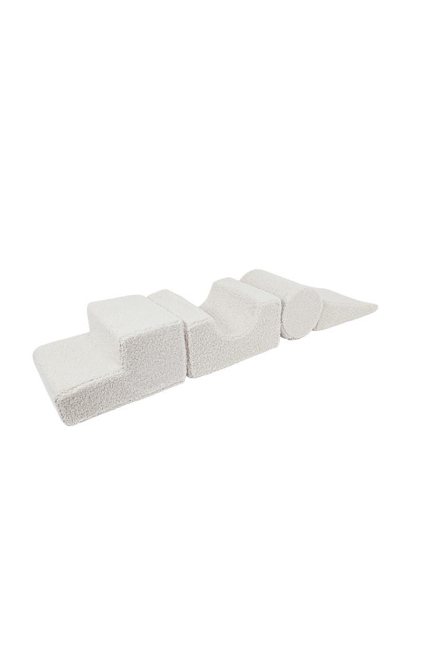 MeowBaby® beer vorm set met 4 elementen - Ecru-mercibeaucoupp.eu