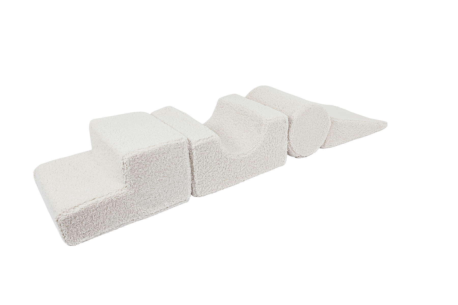 MeowBaby® beer vorm set met 4 elementen - Ecru-mercibeaucoupp.eu