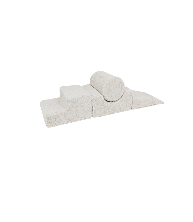MeowBaby® Bearly Shape Set with 4 Elements - Ecru