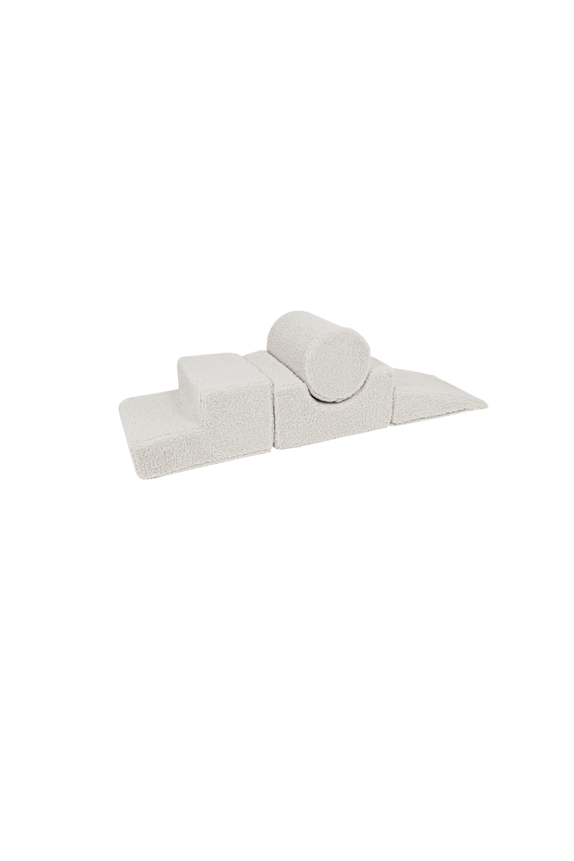 MeowBaby® beer vorm set met 4 elementen - Ecru-mercibeaucoupp.eu