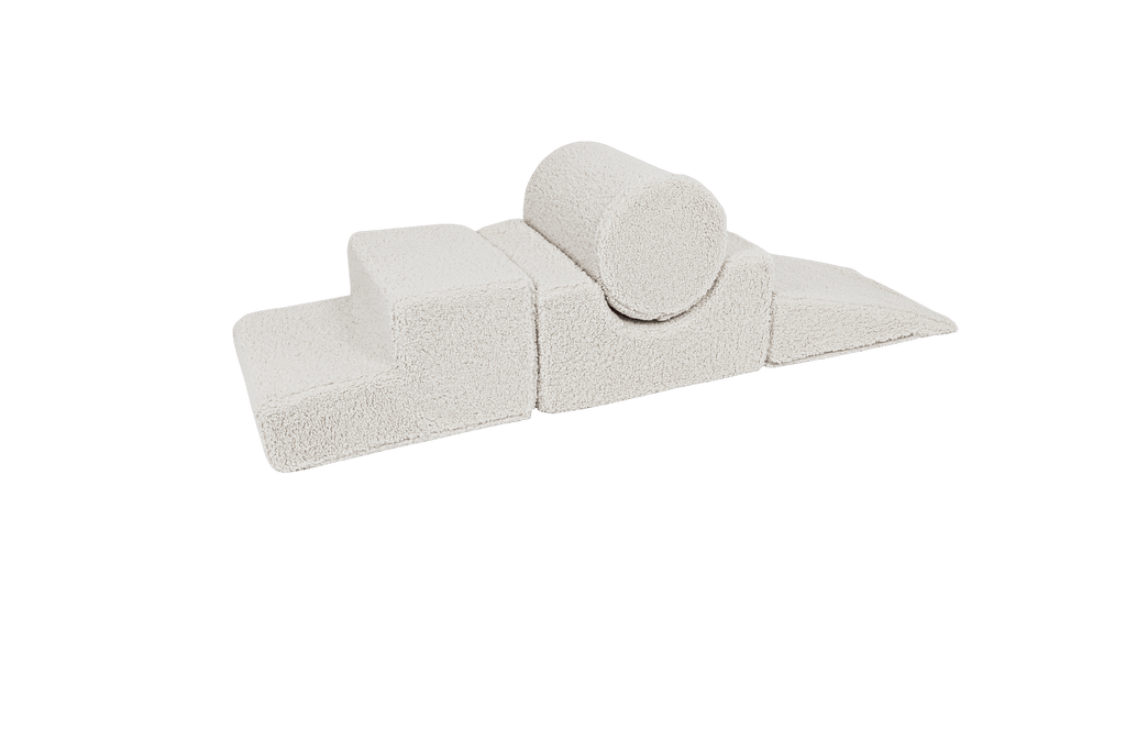 MeowBaby® beer vorm set met 4 elementen - Ecru-mercibeaucoupp.eu