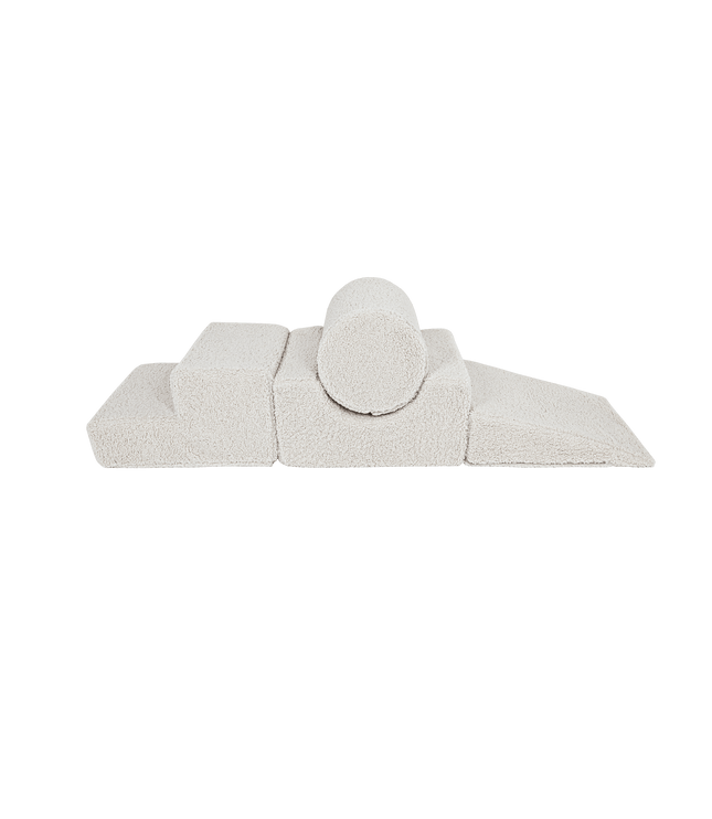 MeowBaby® Bearly Shape Set with 4 Elements - Ecru