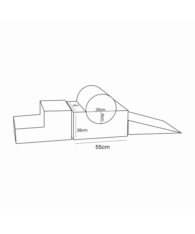 MeowBaby® beer vorm set met 4 elementen - Wit-mercibeaucoupp.eu