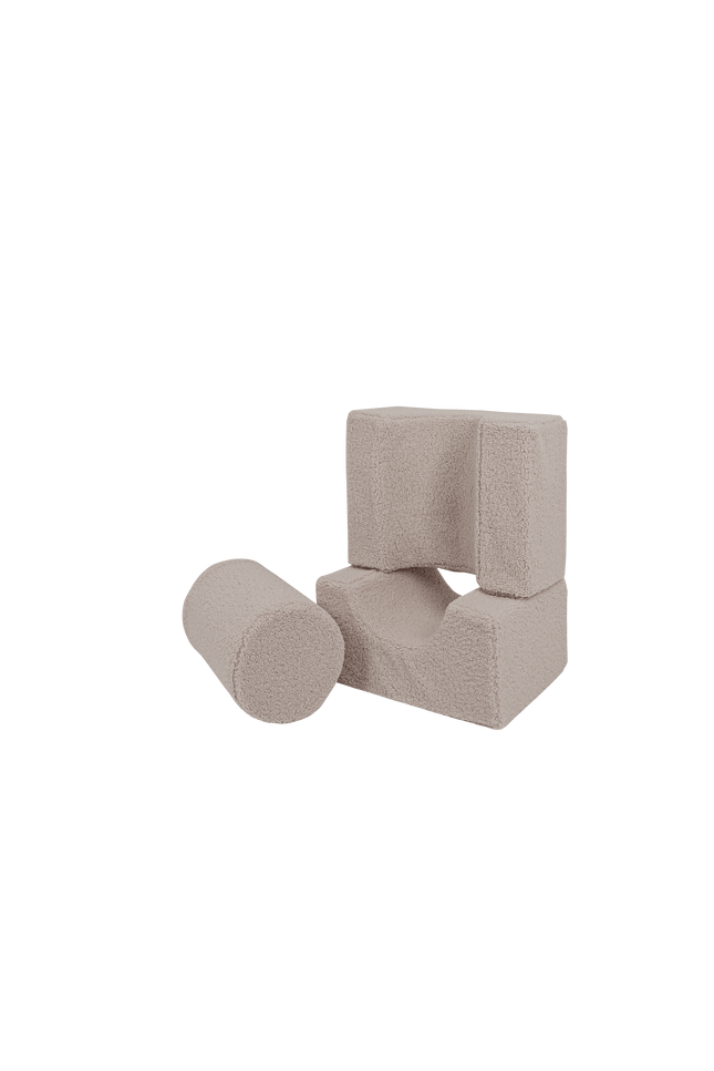 MeowBaby® Bearly Vormenset met 3 Elementen - Grijs-mercibeaucoupp.eu