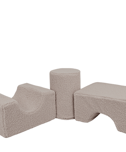 MeowBaby® Bearly Vormenset met 3 Elementen - Grijs-mercibeaucoupp.eu