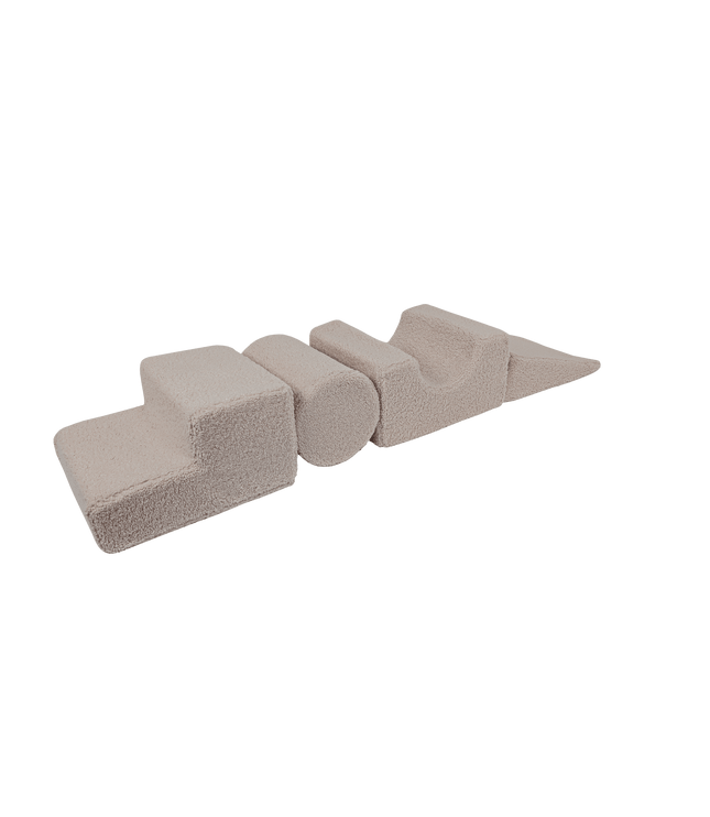 MeowBaby® Bearly Shape Set with 4 Elements - Gray