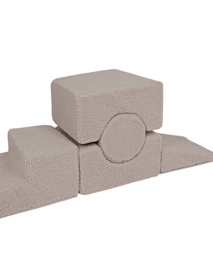 MeowBaby® Bearly Vormenset met 5 Elementen - Grijs-mercibeaucoupp.eu