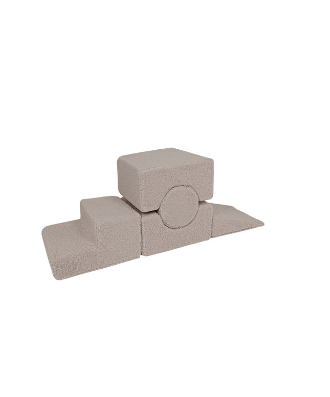 MeowBaby® Bearly Vormenset met 5 Elementen - Grijs-mercibeaucoupp.eu