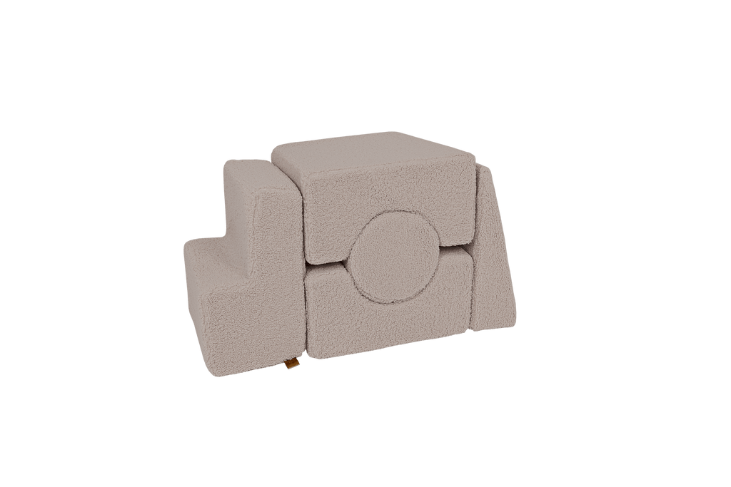 MeowBaby® Bearly Vormenset met 5 Elementen - Grijs-mercibeaucoupp.eu