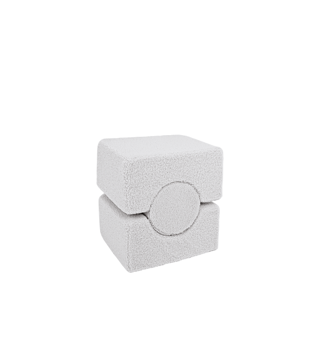 MeowBaby® Bearly Shape Set with 3 Elements - White