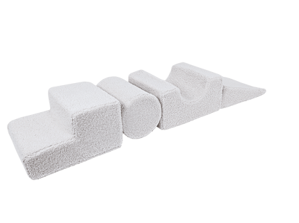 MeowBaby® Bearly Shape Set with 4 Elements - White