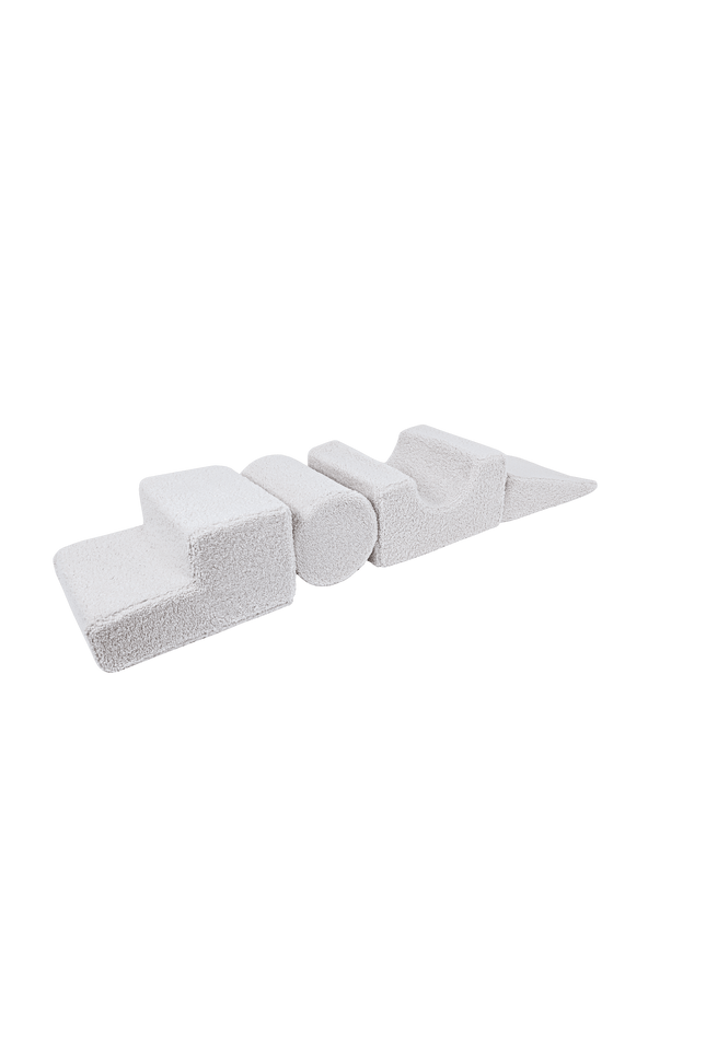 MeowBaby® beer vorm set met 4 elementen - Wit-mercibeaucoupp.eu