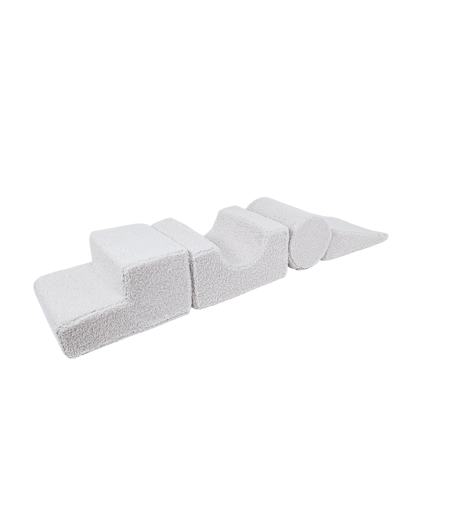 MeowBaby® Bearly Shape Set with 4 Elements - White