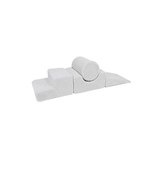 MeowBaby® Bearly Shape Set with 4 Elements - White