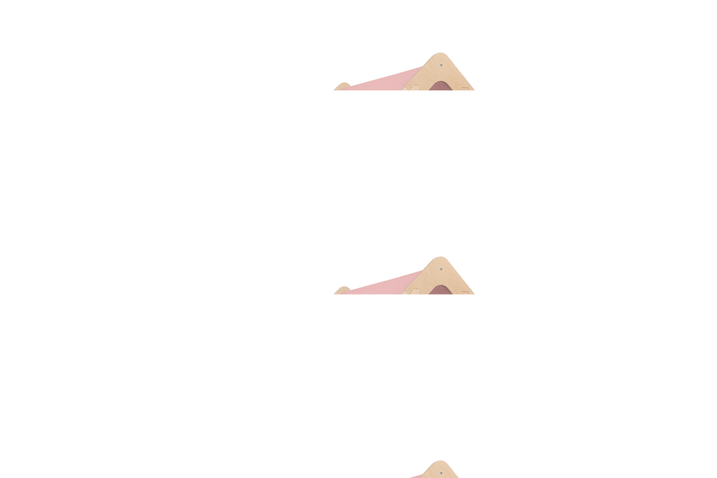 MeowBaby® Natuurlijk Houten Huis voor Kinderen - Roze Dak-mercibeaucoupp.eu