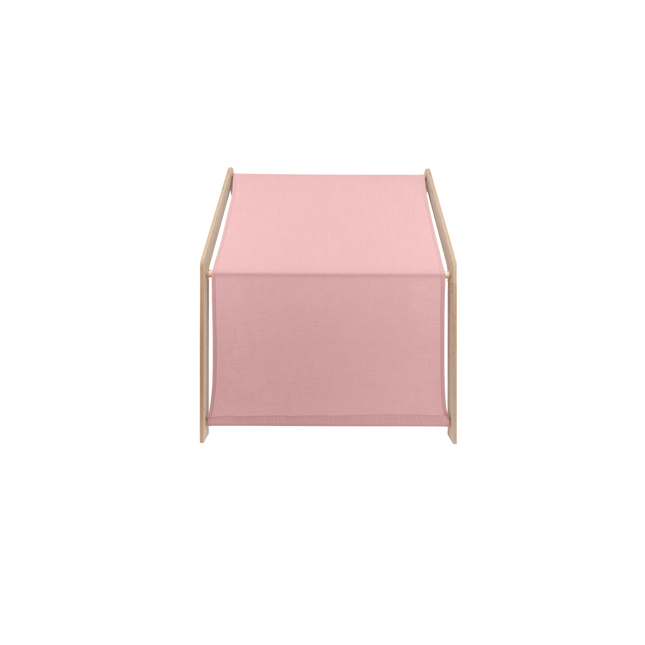 MeowBaby® Natuurlijk Houten Huis voor Kinderen - Roze Dak-mercibeaucoupp.eu