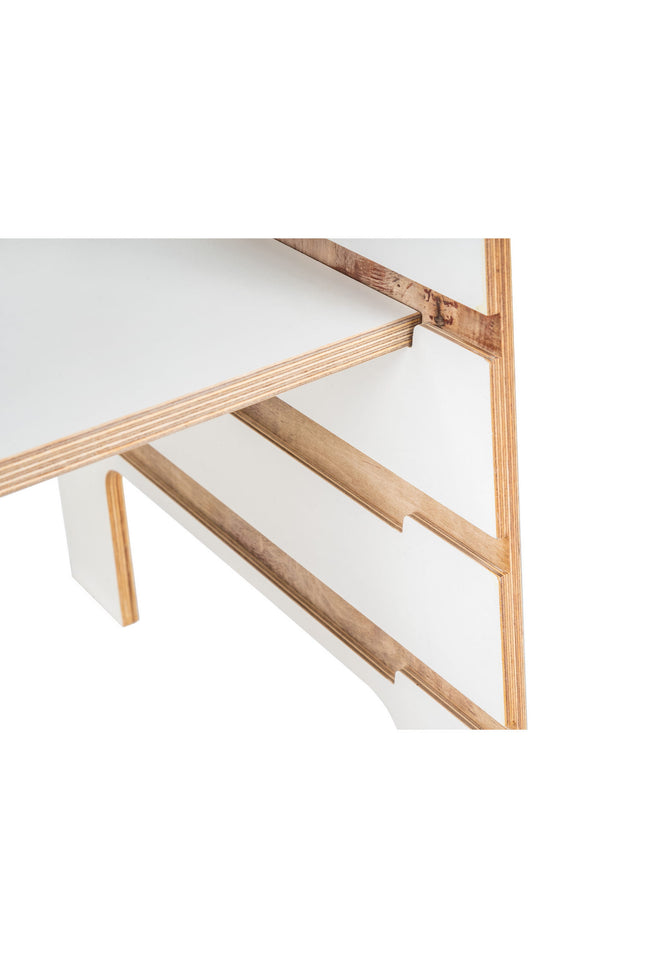 MeowBaby® Multiplex Keukenhulp Scandi - Wit-mercibeaucoupp.eu