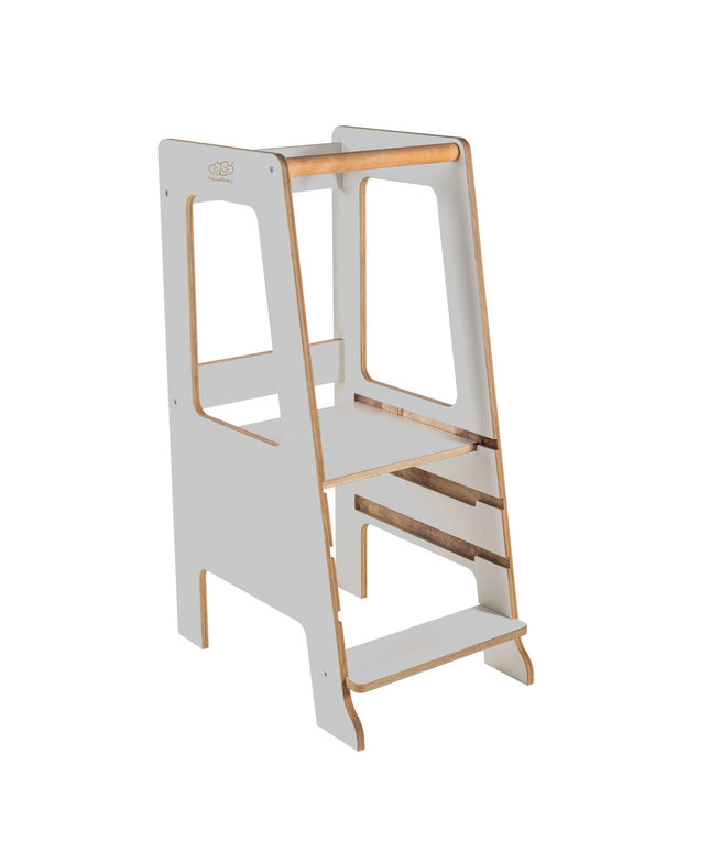 MeowBaby® Multiplex Keukenhulp Scandi - Grijs-mercibeaucoupp.eu