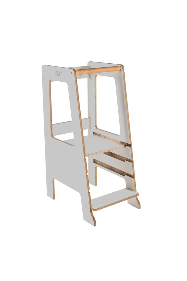 MeowBaby® Multiplex Keukenhulp Scandi - Grijs-mercibeaucoupp.eu