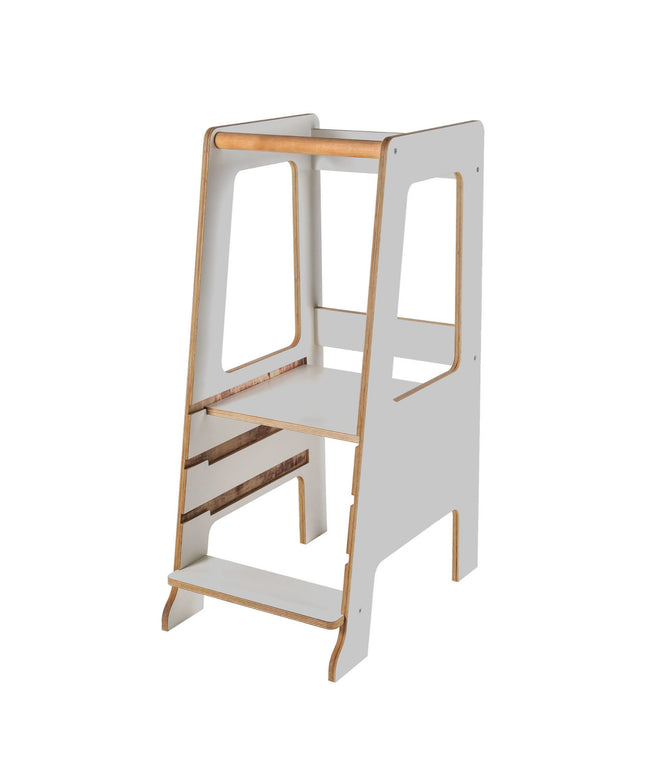 MeowBaby® Multiplex Keukenhulp Scandi - Grijs-mercibeaucoupp.eu