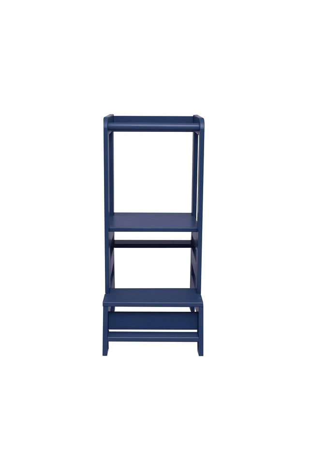 MeowBaby Houten Keukenhulpje voor Kinderen - Blauw-mercibeaucoupp.eu