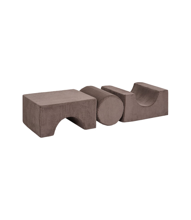 Aesthetic Shape Set 3-Elements - Brown