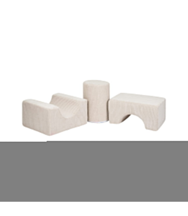 Aesthetic Shape Set 3-Elements - Ecru