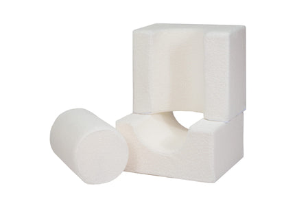Boucle Shape Set 3-Elements - White