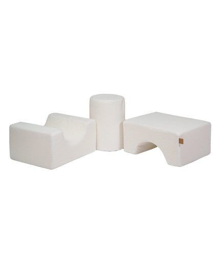 Boucle Vormenset 3-Elementen - Wit-mercibeaucoupp.eu