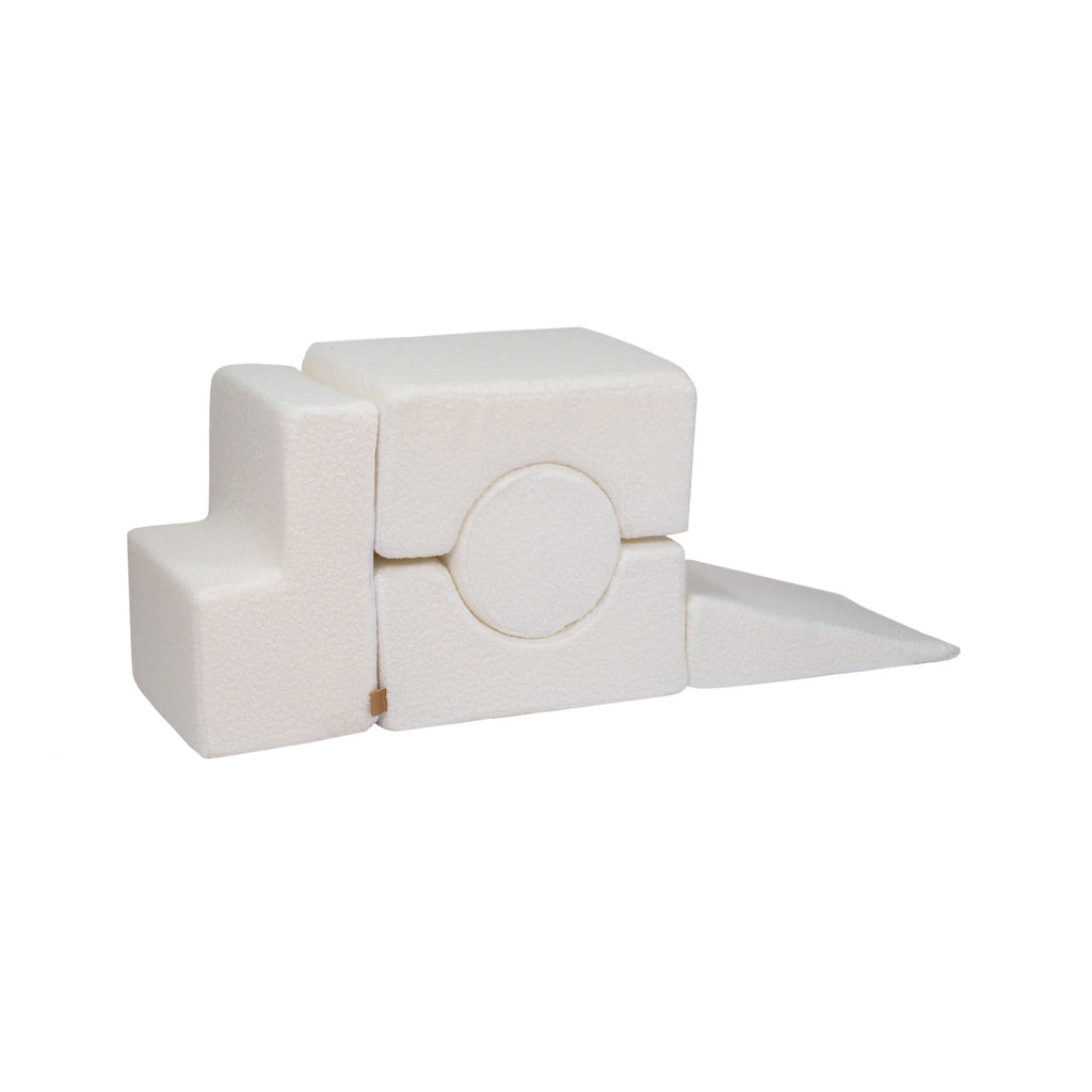 Boucle Vormenset 5 elementen - Wit-mercibeaucoupp.eu