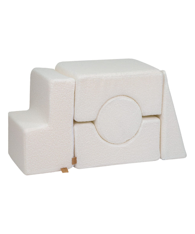 Boucle Vormenset 5 elementen - Wit-mercibeaucoupp.eu