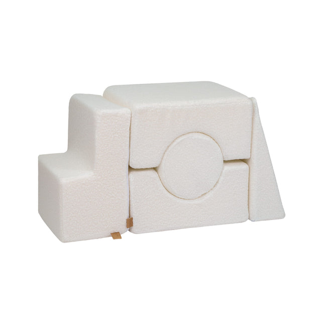 Boucle Vormenset 5 elementen - Wit-mercibeaucoupp.eu