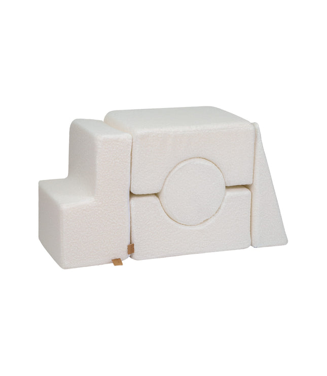 Boucle Shape Set 5-Elements - White