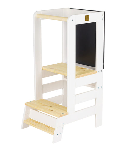 MeowBaby houten keukenhulp voor kinderen met bord-mercibeaucoupp.eu