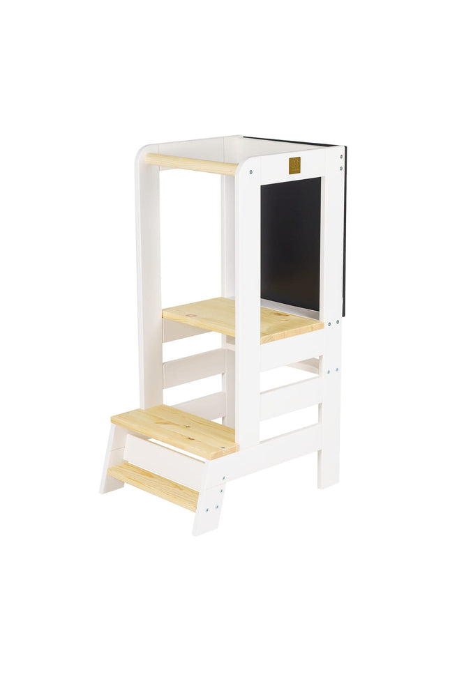 MeowBaby houten keukenhulp voor kinderen met bord-mercibeaucoupp.eu