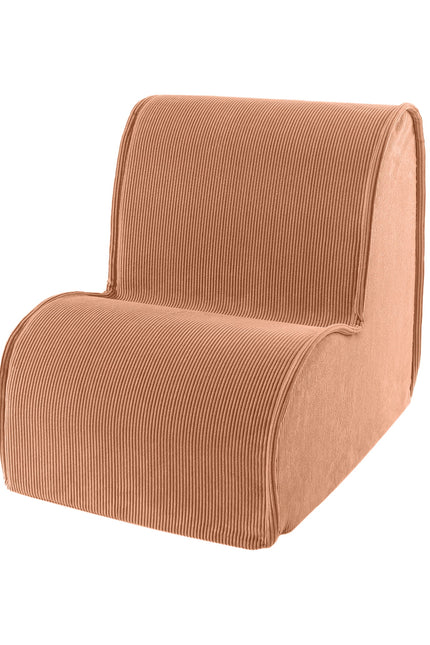 MeowBaby® Stoel Voor Kinderen, Corduroy - Brick-mercibeaucoupp.eu