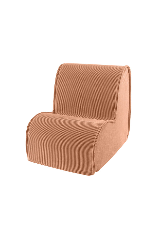 MeowBaby® Stoel Voor Kinderen, Corduroy - Brick-mercibeaucoupp.eu