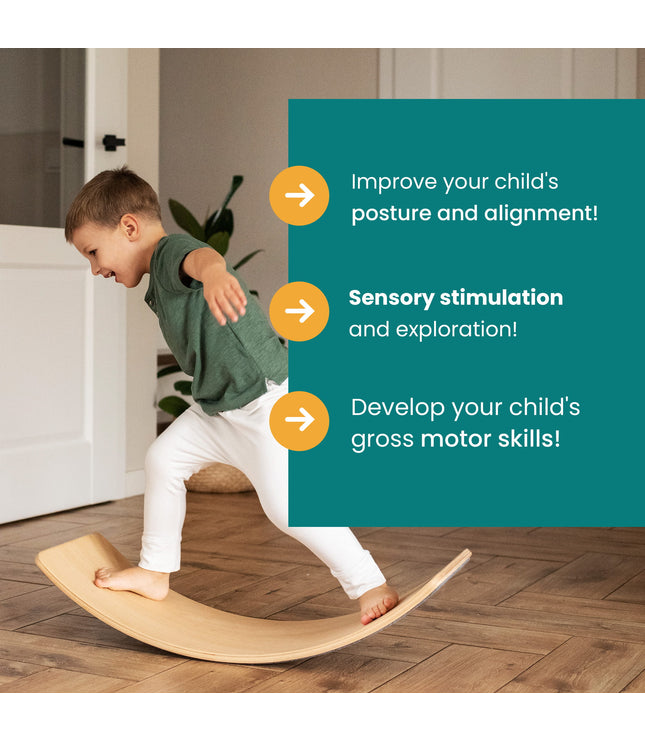 MeowBaby® Balance Board For Kids - 80x30 cm