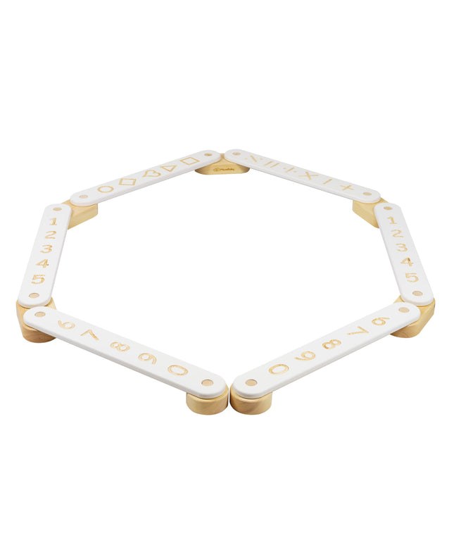 Houten evenwichtsbalk - 6 elementen-mercibeaucoupp.eu