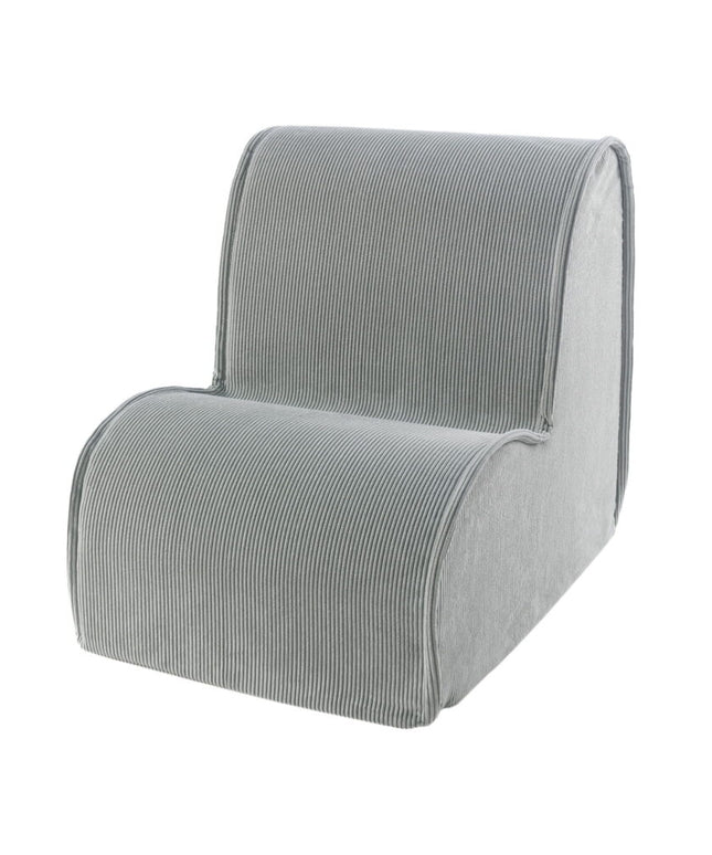 MeowBaby® Chair For Children, Corduroy - Grey