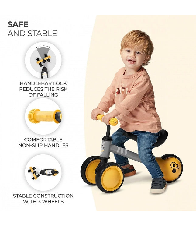 Balance Bike CUTIE - Yellow