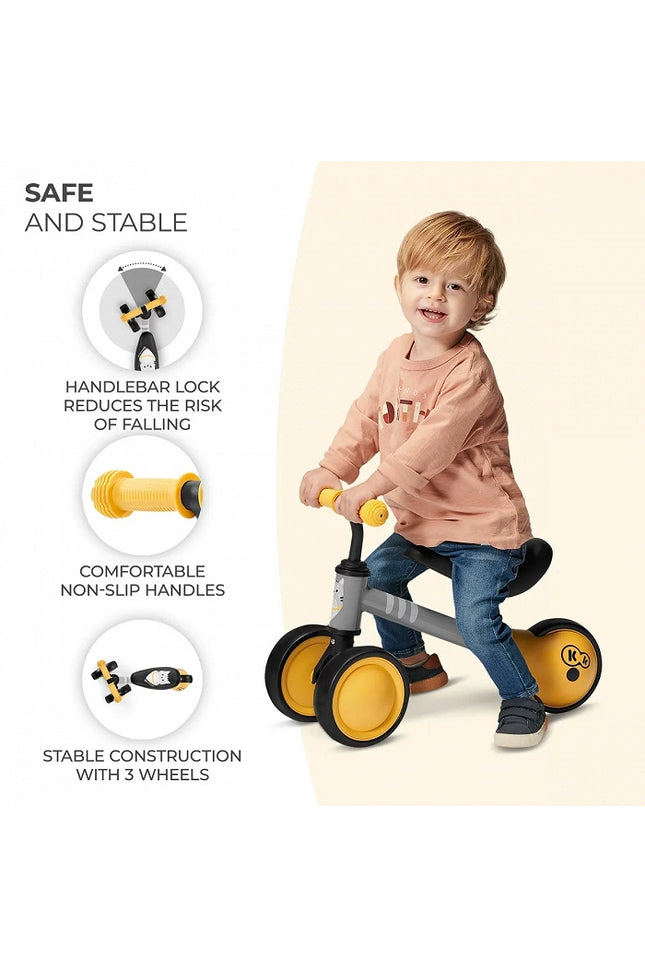 Loopfiets CUTIE - Geel-mercibeaucoupp.eu